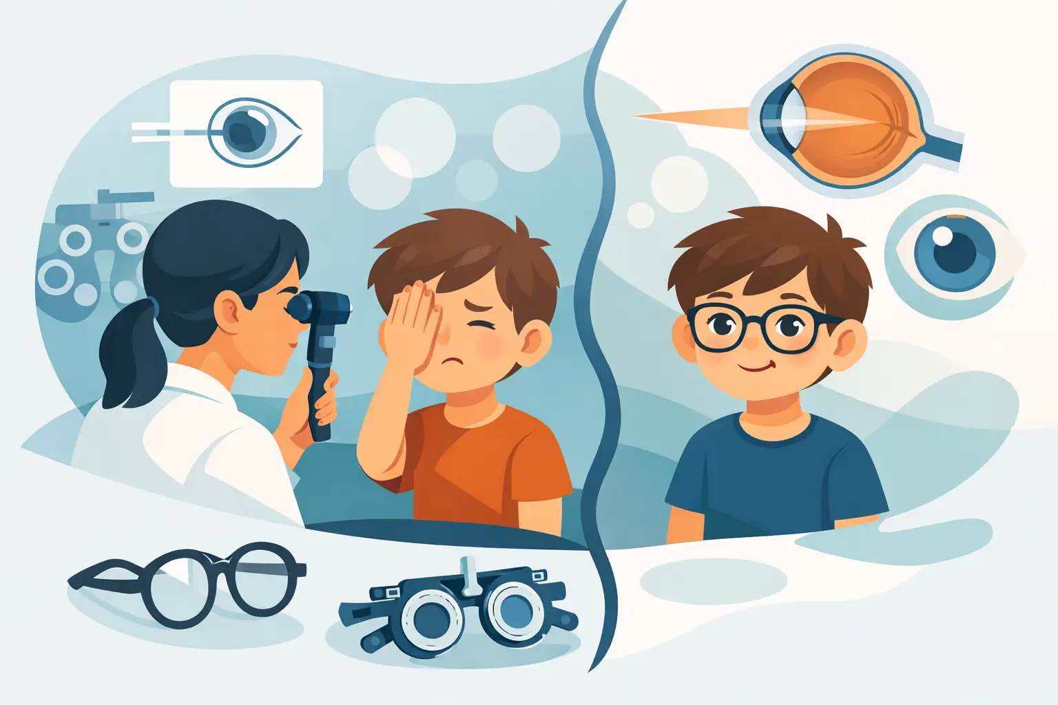 Ab wann brauchen Kinder eine Brille?