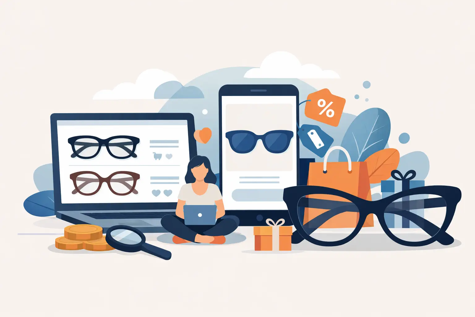 Brillen online im Sale clever kaufen