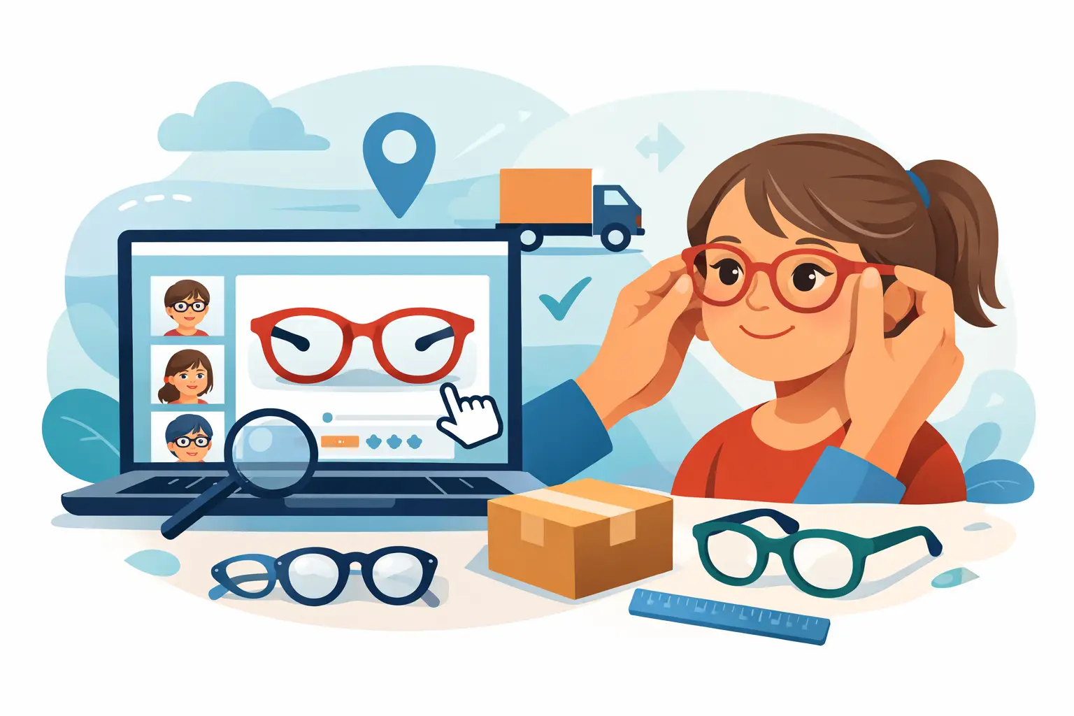 Kinderbrille online kaufen – so passt sie wirklich