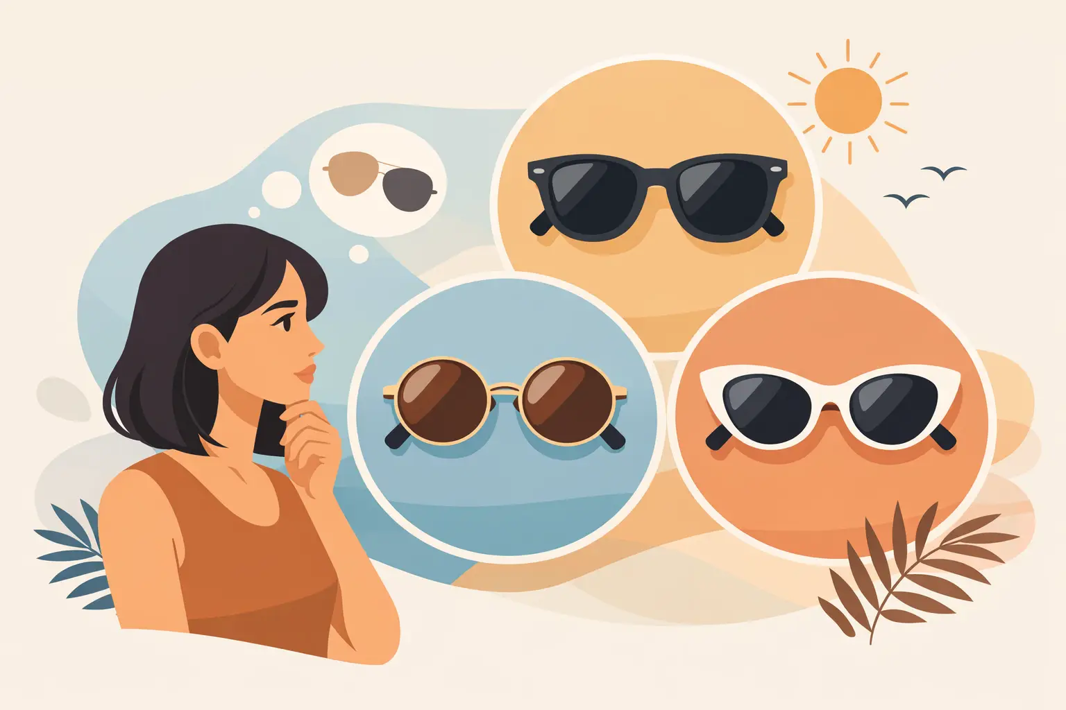 Welche Sonnenbrille passt zu mir?