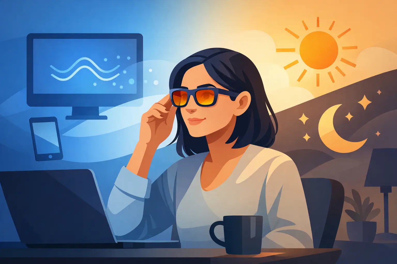 Blaulichtbrille im Alltag – sinnvoll oder Hype?
