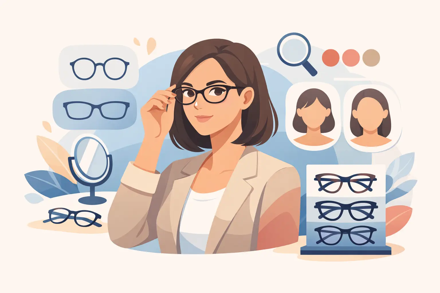 Alltagsbrille für Frauen richtig wählen