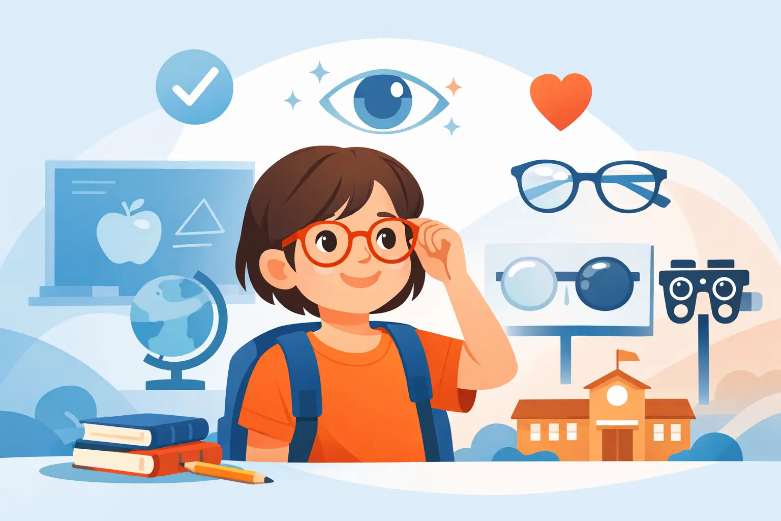 Kinderbrille für Schule wählen leicht gemacht