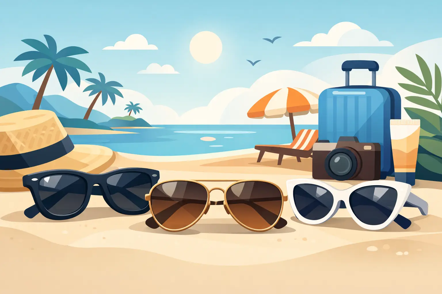 Top Sonnenbrillen für den Urlaub richtig wählen
