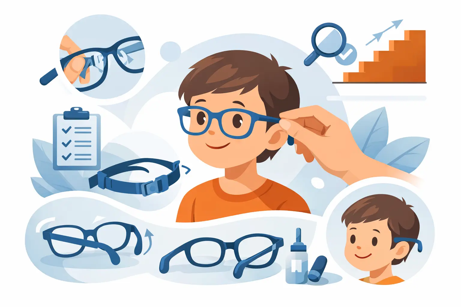 Kinderbrille rutschfest anpassen in 5 Schritten