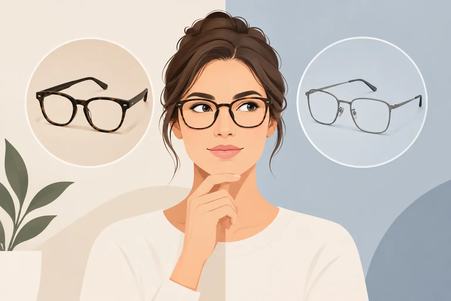Acetat oder Titanbrille: Was passt zu dir?