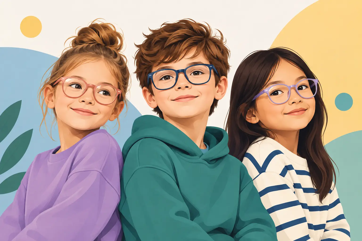 Kinderbrillen Trends 2026 für starke Looks